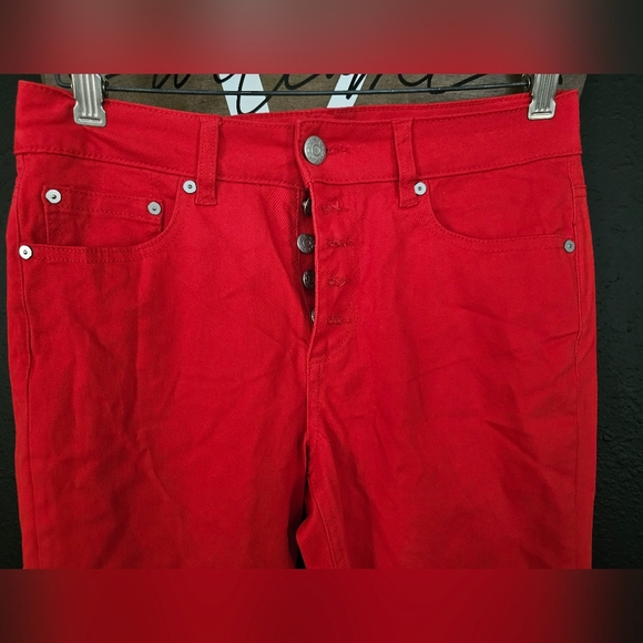 Beautiful Red High Waist Jeggings!!! - Picture 4 of 10